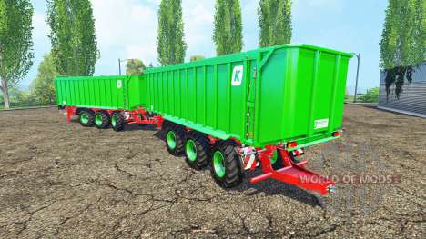 Kroger TAW 30 convoy for Farming Simulator 2015