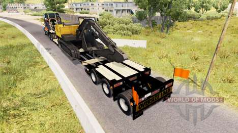 Low sweep with the load of the excavator for American Truck Simulator