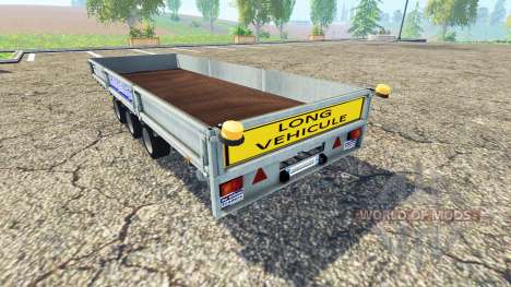 Ifor Williams TB long vehicule for Farming Simulator 2015