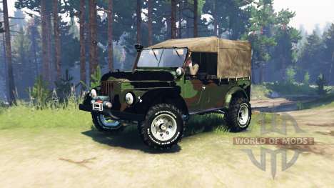 GAZ 69 Expedition for Spin Tires