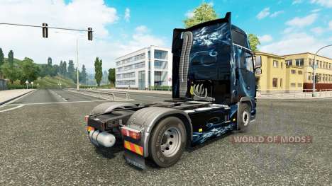 Abstract Effect skin for Volvo truck for Euro Truck Simulator 2