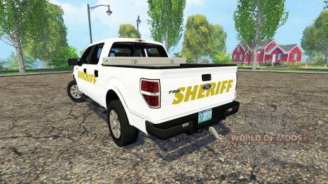 Ford F-150 Sheriff for Farming Simulator 2015