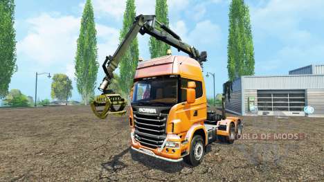 Scania R730 forest for Farming Simulator 2015