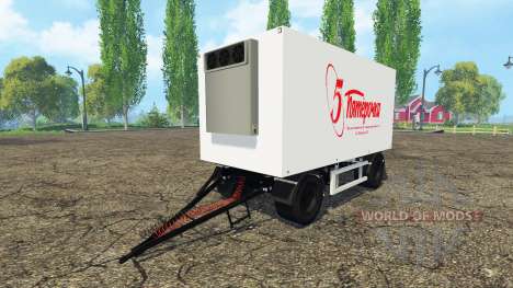 Refrigerated trailer roundabout for Farming Simulator 2015