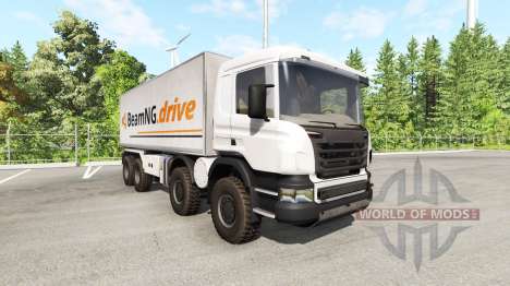Scania 8x8 heavy utility truck v2.0 for BeamNG Drive
