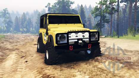 Land Rover Defender 90 for Spin Tires