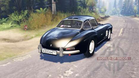 Mercedes-Benz 300 SL (W198) for Spin Tires