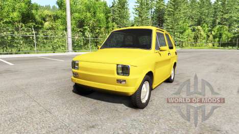 Fiat 126p v2.0 for BeamNG Drive