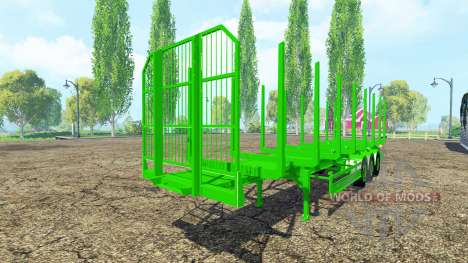 Semi-trailer Fliegl timber for Farming Simulator 2015