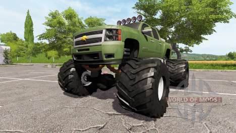 Chevrolet Silverado monster for Farming Simulator 2017