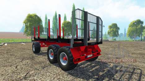 Timber trailer Fliegl for Farming Simulator 2015