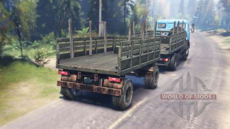 KamAZ 43253 for Spin Tires