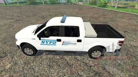 Ford F-150 NYPD for Farming Simulator 2015