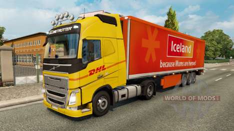 Skins for truck traffic v2.2 for Euro Truck Simulator 2