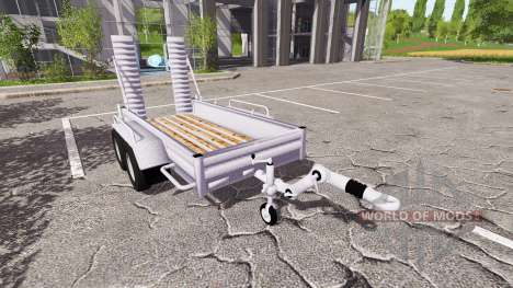 Car trailer YSM for Farming Simulator 2017