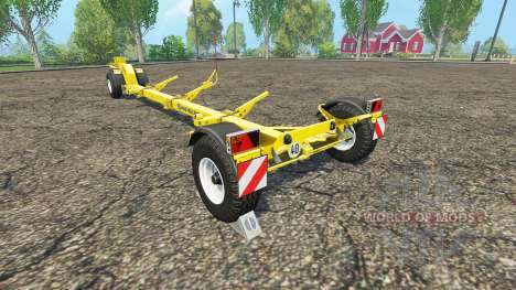 The trailer for harvester New Holland for Farming Simulator 2015