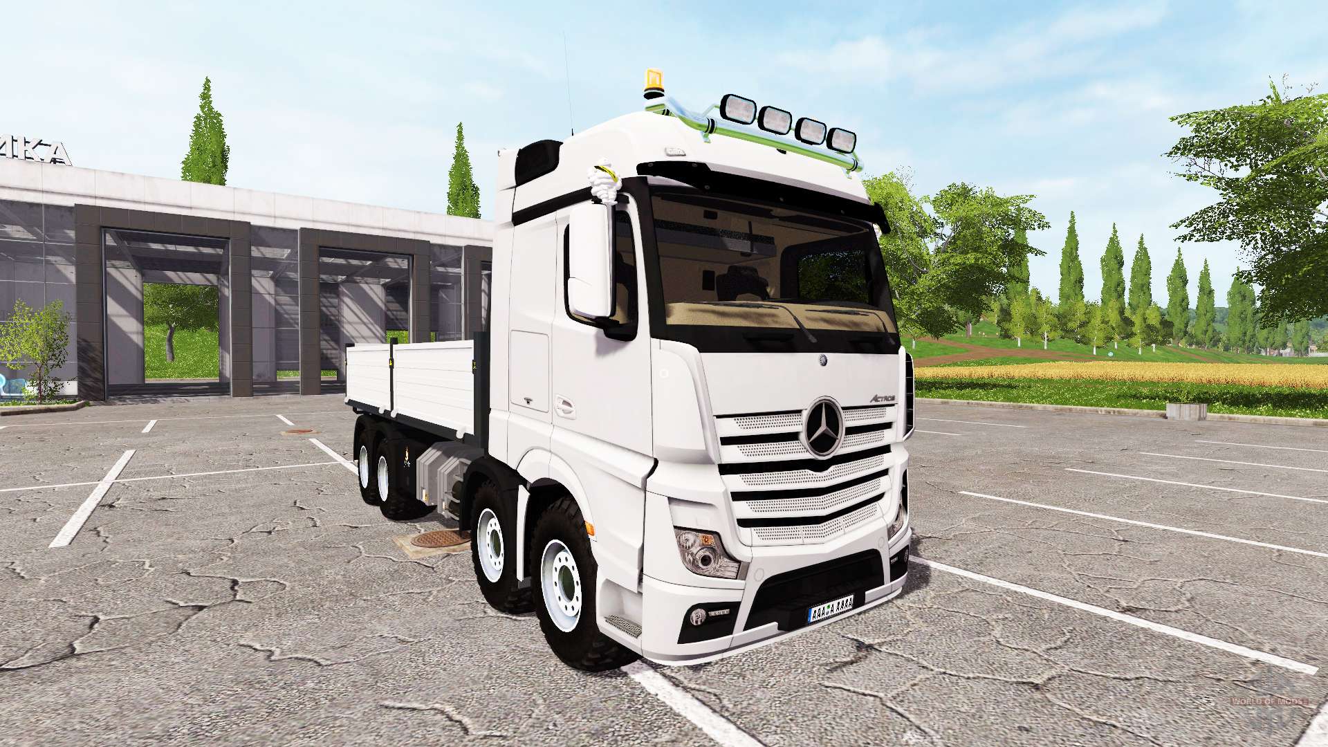 Actros mp4 8x4.