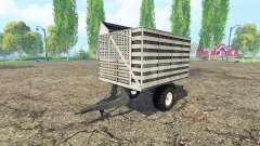 Single axle tipping trailer for Farming Simulator 2015