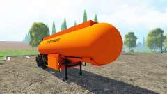 Fuel semi-trailer v2.0 for Farming Simulator 2015