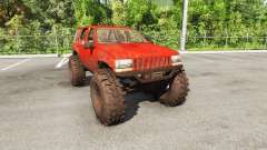 Jeep Grand Cherokee 1994 trail v1.1 for BeamNG Drive