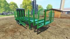A large semi-trailer timber for Farming Simulator 2015