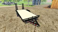 Low bed trailer for Farming Simulator 2015