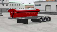 Tipper semi-trailer Midland TW3500 for American Truck Simulator