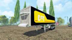 Kroger Agroliner SRB3-35 Caterpillar chrome for Farming Simulator 2015