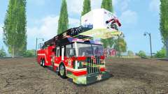 Fire truck for Farming Simulator 2015