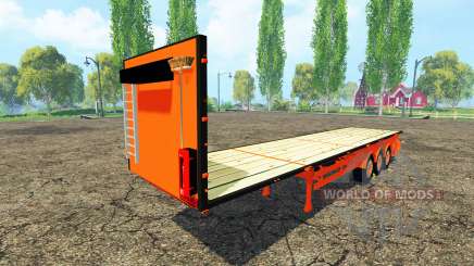 The semitrailer-platform Colas for Farming Simulator 2015