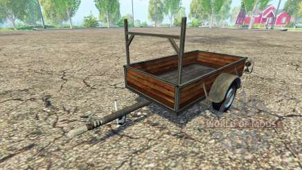 Single axle trailer for Farming Simulator 2015