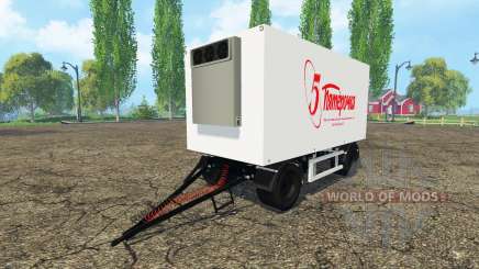 Refrigerated trailer roundabout for Farming Simulator 2015