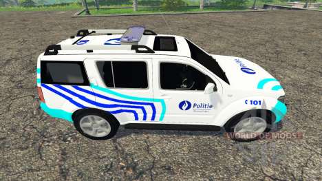 Nissan Pathfinder (R51) Belgian Local Police for Farming Simulator 2015