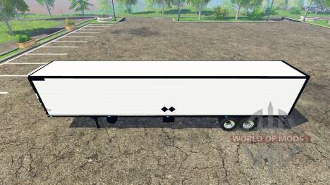 Refrigerated semi-trailer for Farming Simulator 2015