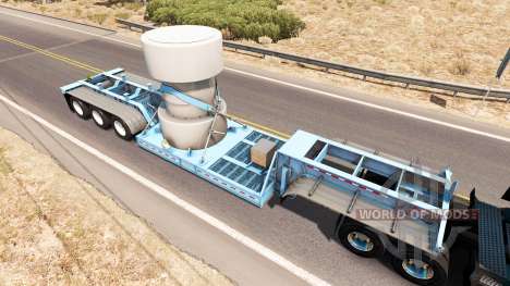 Low sweep with a cargo of nuclear waste for American Truck Simulator