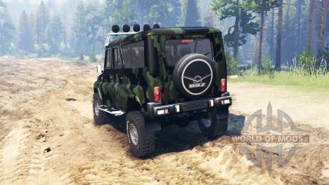 UAZ 3153 Expedition for Spin Tires