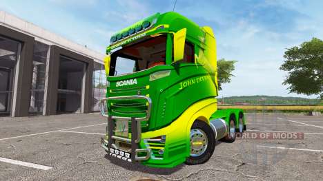 Scania R1000 John Deere for Farming Simulator 2017