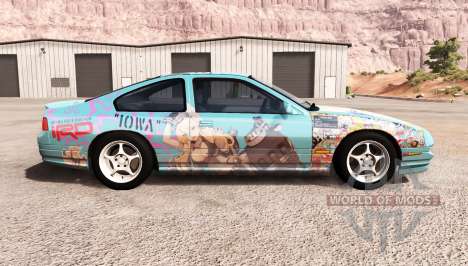 Ibishu 200BX KanColle Iowa Itasha for BeamNG Drive