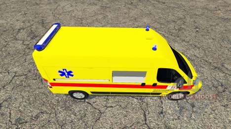 Peugeot Boxer Belgian Ambulance for Farming Simulator 2015
