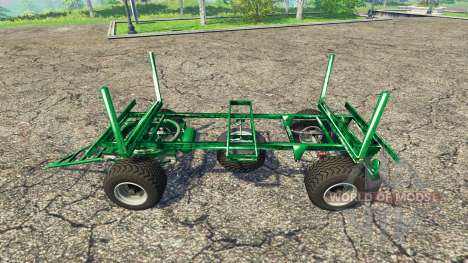 Zaccaria wood trailer for Farming Simulator 2015
