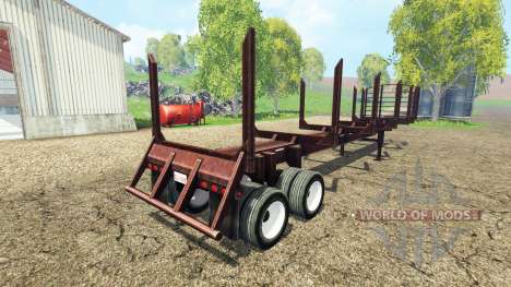 Logging semi-trailer for Farming Simulator 2015
