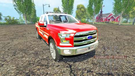 Ford F-150 Division of Fire for Farming Simulator 2015