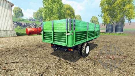 Tractor flatbed trailer for Farming Simulator 2015