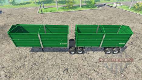 Tipper semi-trailers for Farming Simulator 2015