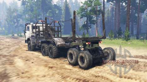 KamAZ 4310М for Spin Tires