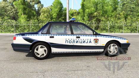 Ibishu Pessima Serbian Police for BeamNG Drive