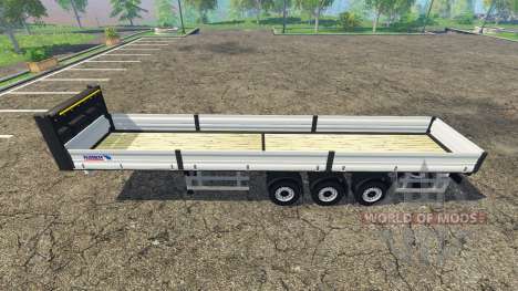Schmitz Cargobull platform trailer for Farming Simulator 2015