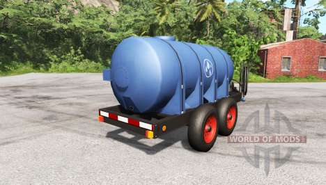 Trailer with tank for BeamNG Drive