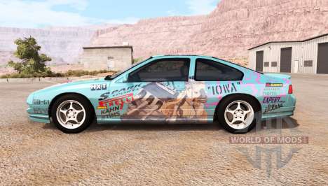 Ibishu 200BX KanColle Iowa Itasha for BeamNG Drive