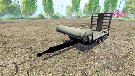 Two-axle trailer for Farming Simulator 2015
